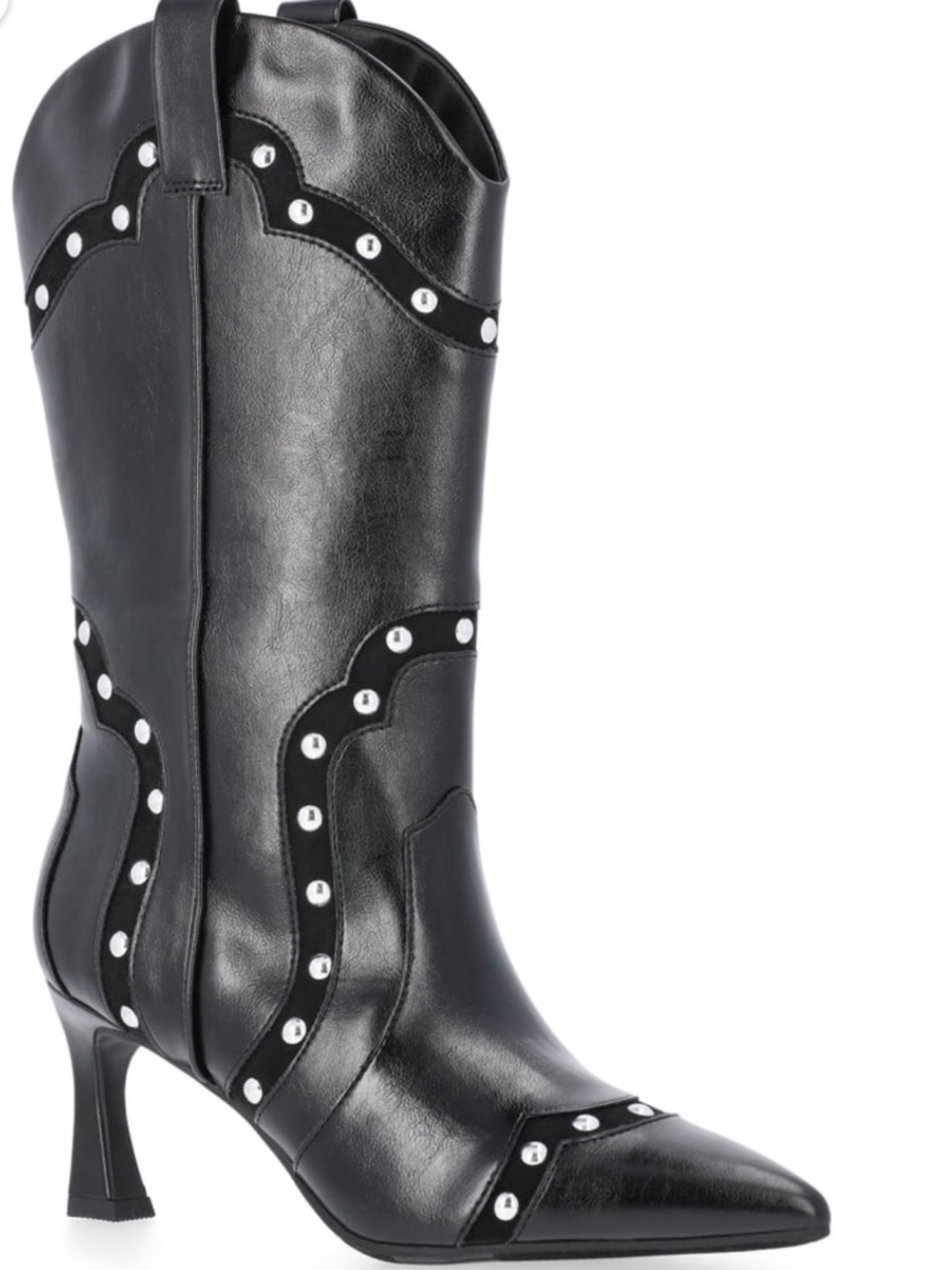 Madden NYC Women’s Studded Western Boots Sz 10